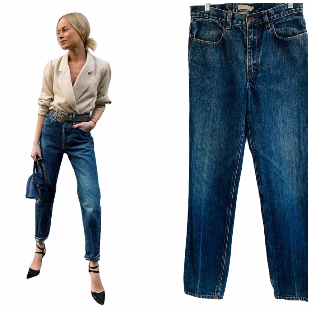 J. Crew High Waisted Mom Jeans Size 8 Tall